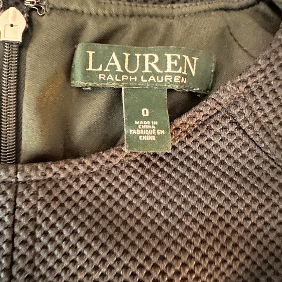 Lauren Ralph Lauren Dark Green Short Sleeve Dress, size 0 - Picture 5 of 8